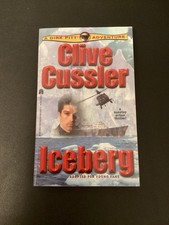 RARE SIGNED CLIVE CUSSLER ICEBERG PAPERBACK ARCHWAY EDITION