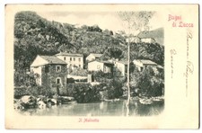 Cartolina in rilievo Bagni di