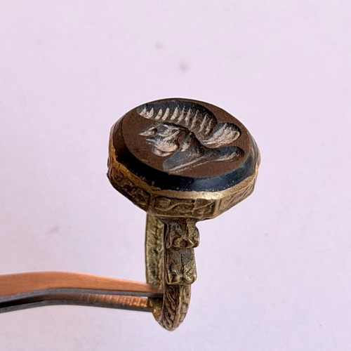 Anello antico romano intaglio