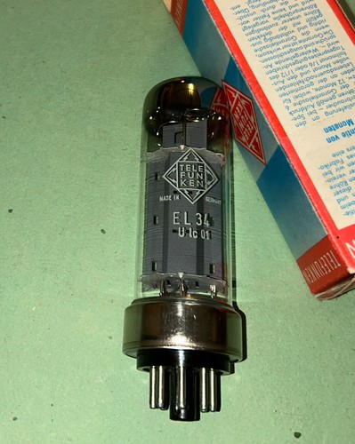 Telefunken el34 base - telefunken,