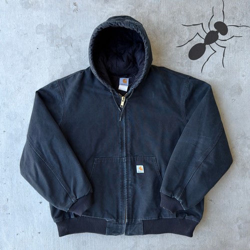 Carhartt black hooded work
