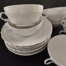 3 Tazze Da Consomme' Vecchio Ginori