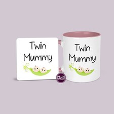 Tazza e sottobicchiere Twin