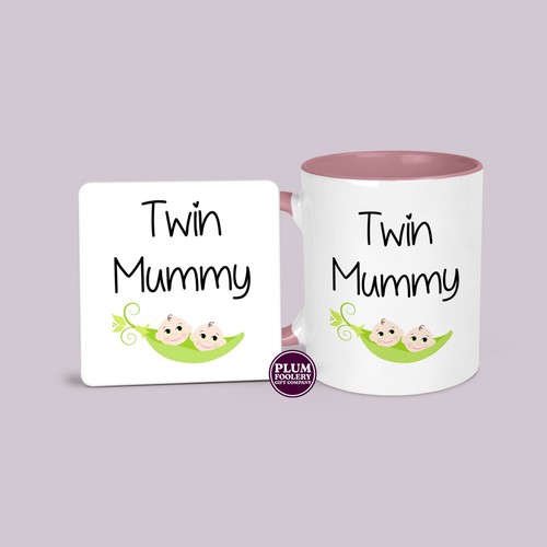 Tazza sottobicchiere twin - tazza, e