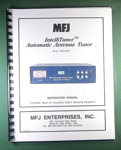 Mfj 991b sintonizzatore - mfj,