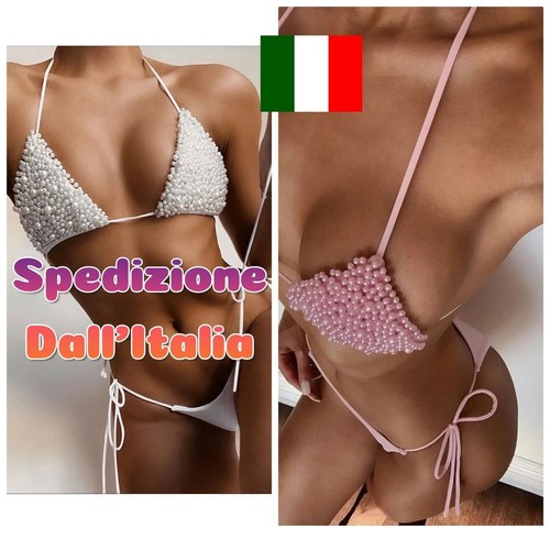 Bikini sexy completo perle - sexy,