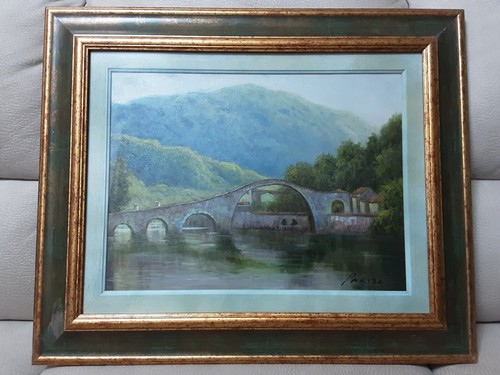 Quadro dipinto olio tela - dipinto, su