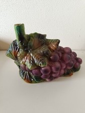 Bottiglia in terraglia smaltata a forma di grappolo d' uva bottiglie speciali