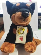 Lelly New Line - Cuccioli con Voce Bau Bau - Peluche Cane Dobermann 