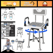 Sedia Doccia Girevole 360°
