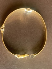 Bracciale BARAKA'  in oro giallo e bianco Kt 750 Grammi 30,70