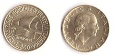 1992 Italia Lire 200 Genova Esposizione Filatelia FDC Unc