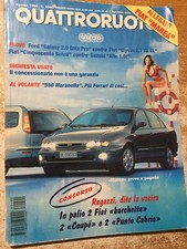 Rivista Quattroruote Agosto