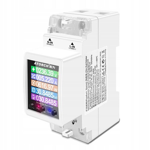 Contatore 100a wifi din - wifi,