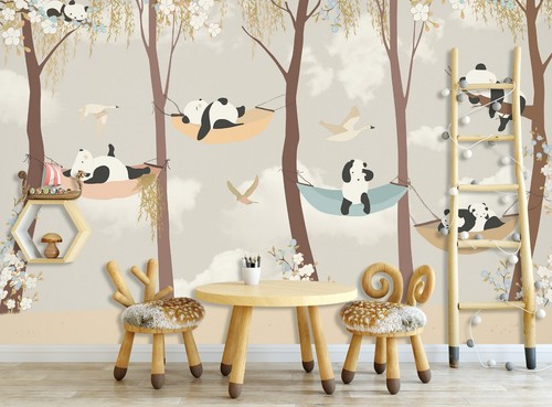 Carta parati dolce - 3d, panda