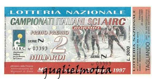 Lotteria nazionale sci - lotteria, bormio