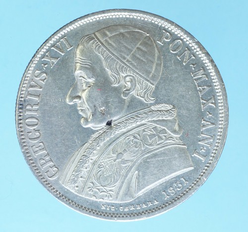 Gregorio xvi scudo 1831 - xvi,