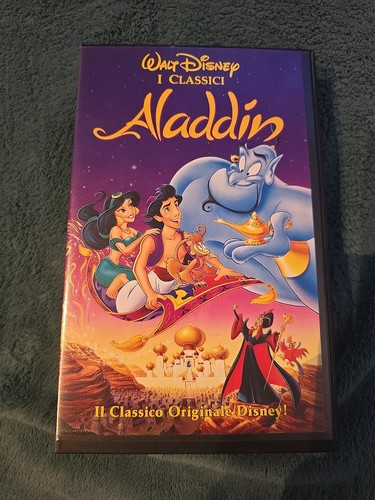 Vhs originale aladdin - vhs,