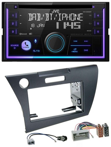 Jvc mp3 usb 2din - dab, bluetooth