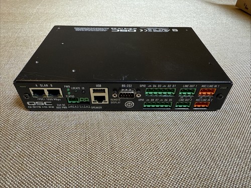 Qsc sys o 22 - q-sys,