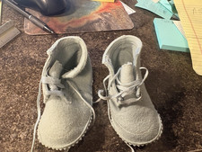 Baby Infant Suede Leather