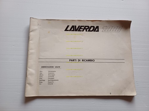 Laverda 1000 1978 catalogo - laverda, 3c