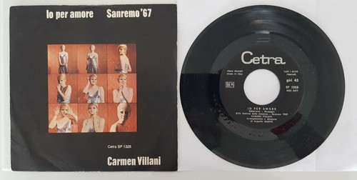 Carmen villani io - 45", per
