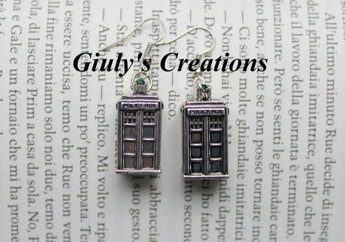 Orecchini tardis doctor who - doctor,