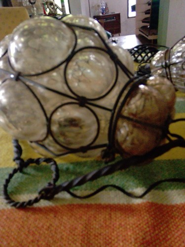 Lampada lanterna vetro - lampada,