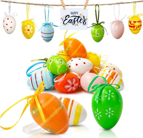 Uova pasqua 24 pezzi - uova,