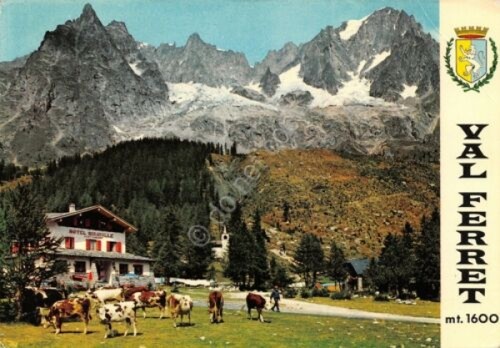 Cartolina courmayeur hotel - cartolina,