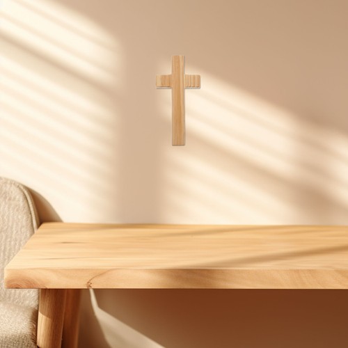Croce legno parete - legno,