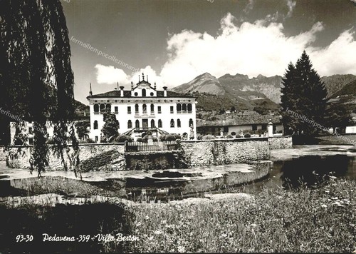 El422 cartolina pedavena - el422, pedavena,villa