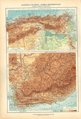 Carta geografica antica