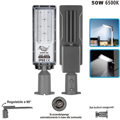 Lampione stradale faro - stradale, led