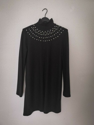 Vestito maglia zara grigio - grigio, con