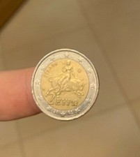 Moneta euro rara grecia - da,