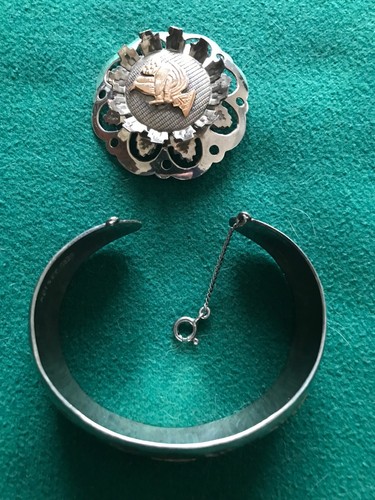 Bracciale spilla peruviani - spilla,