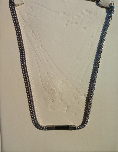 Collana uomo acciaio - in,