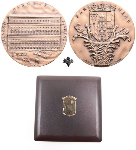 1980 piacenza medaglia palazzo - 1980,