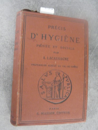 Lacassagne précis hygiène - lacassagne,