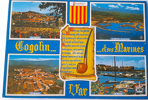 Carte postale cogolin ses - carte,
