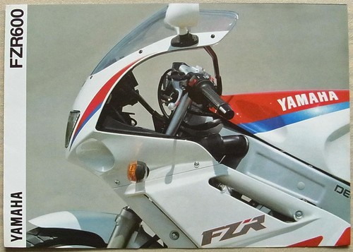 Yamaha fzr600 brochure - yamaha, vendita