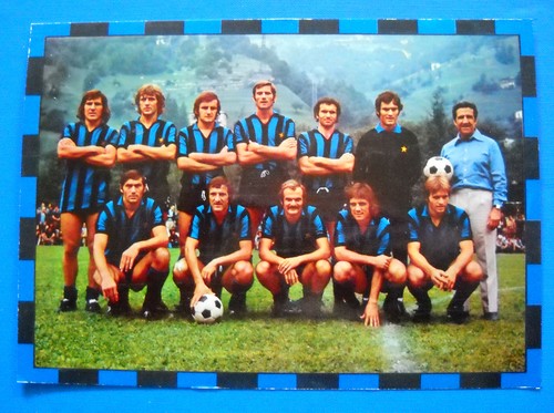 Cartolina squadra inter - cartolina,