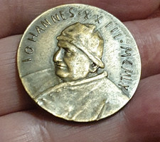 Medaglia papa giovanni xxiii - medaglia,