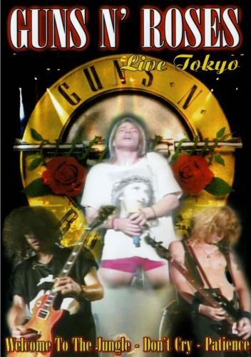 Music dvd guns roses live - dvd,