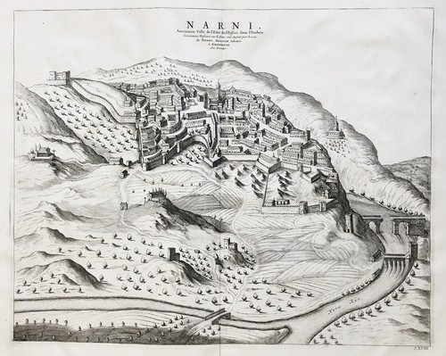 Narni umbria veduta italia - umbria,