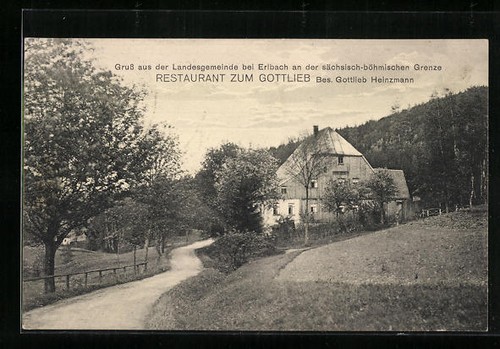 Cartolina erlbach ristorante - cartolina,