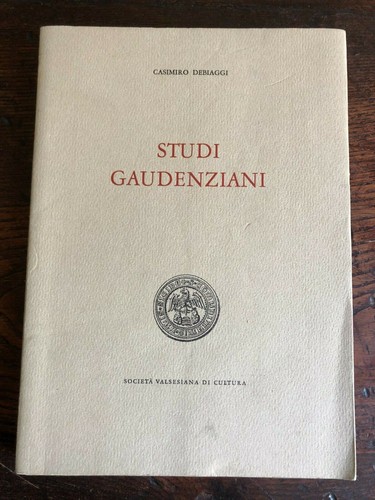 Debiaggi studi gaudenzani - debiaggi, c.
