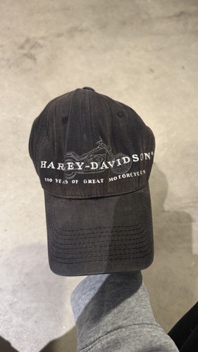 Cappello nero harley - cappello,